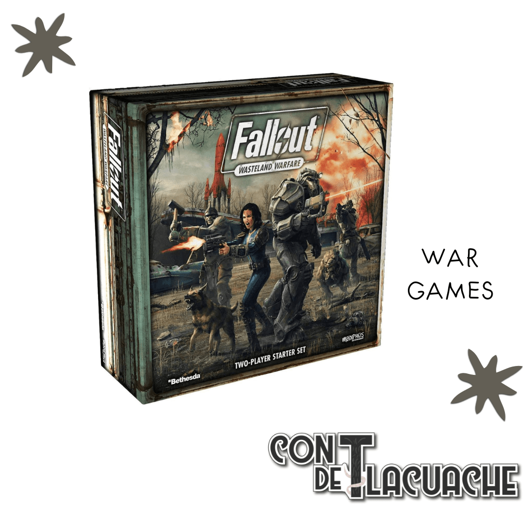 Fallout: Wasteland Warfare: Starter Set | Modiphius - Con T de Tlacuache - Con T de Tlacuache