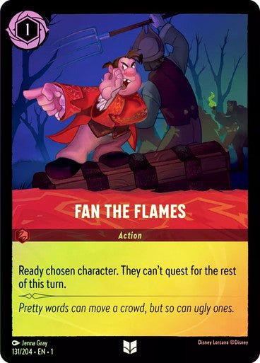 Fan The Flames ( Cold Foil ) - Con T de Tlacuache - Ravensburger
