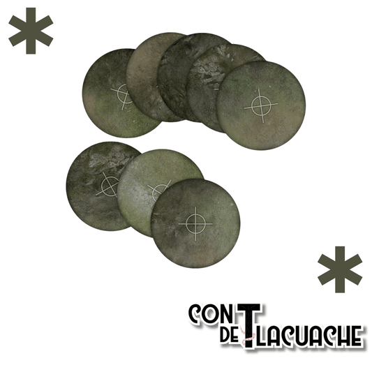 Fantastic Fantasy Objective Template | Terrain Crate - Con T de Tlacuache - Terrain Crate