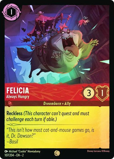 Felicia - Always Hungry (Cold Foil) - Con T de Tlacuache - Ravensburger