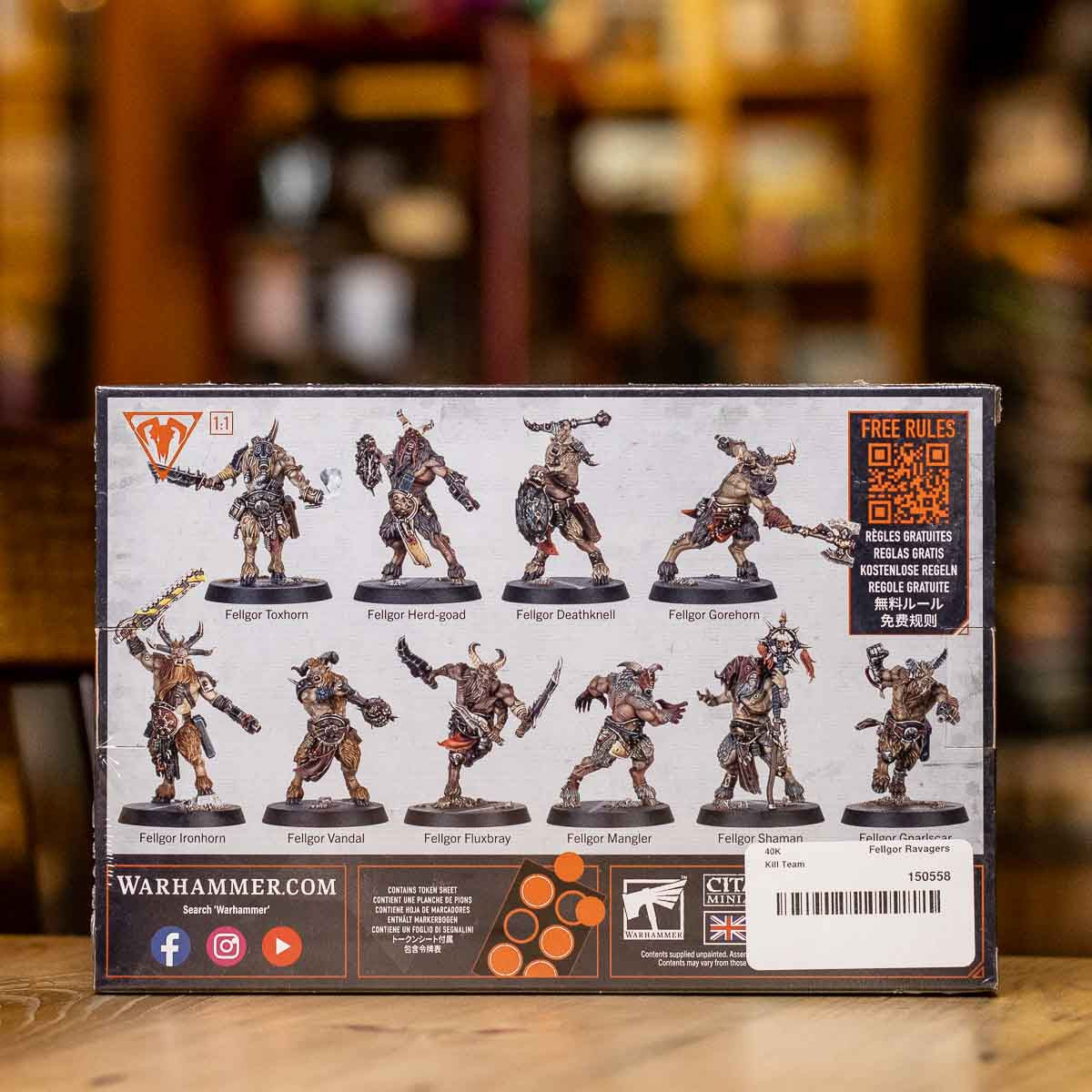 Chaos Space Marines Fellgor Beastmen - contenido