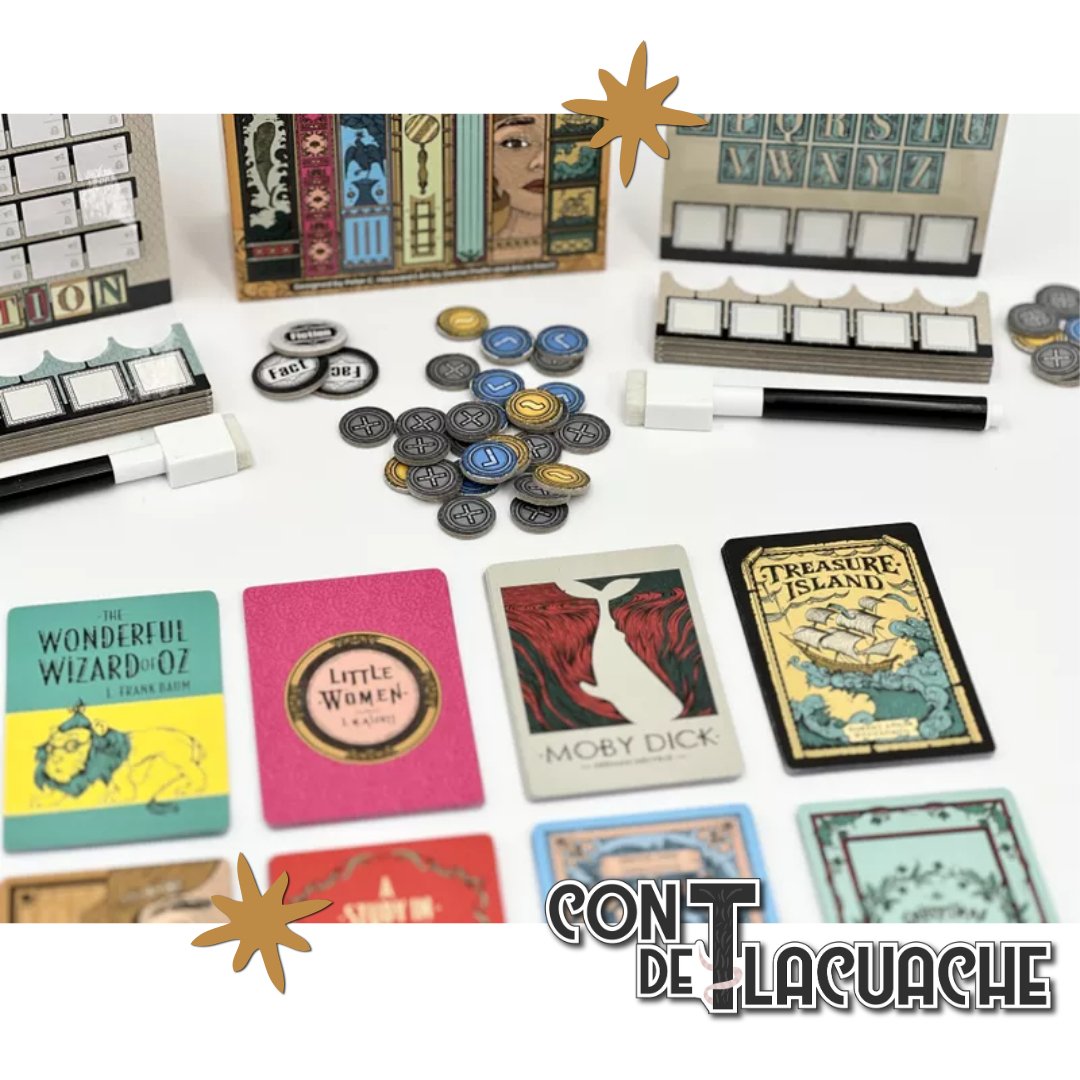 Fiction | Board Games Tables - Con T de Tlacuache - ALLPLAY