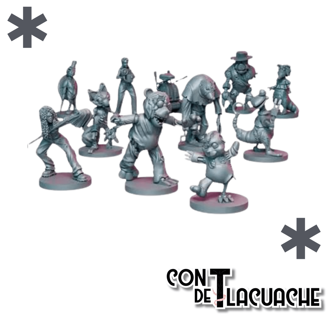 Final Girl Bad Times at Buddyland Miniatures | Van Ryder Games - Con T de Tlacuache - Con T de Tlacuache