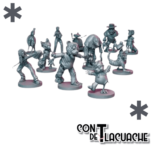 Final Girl Bad Times at Buddyland Miniatures | Van Ryder Games - Con T de Tlacuache - Con T de Tlacuache