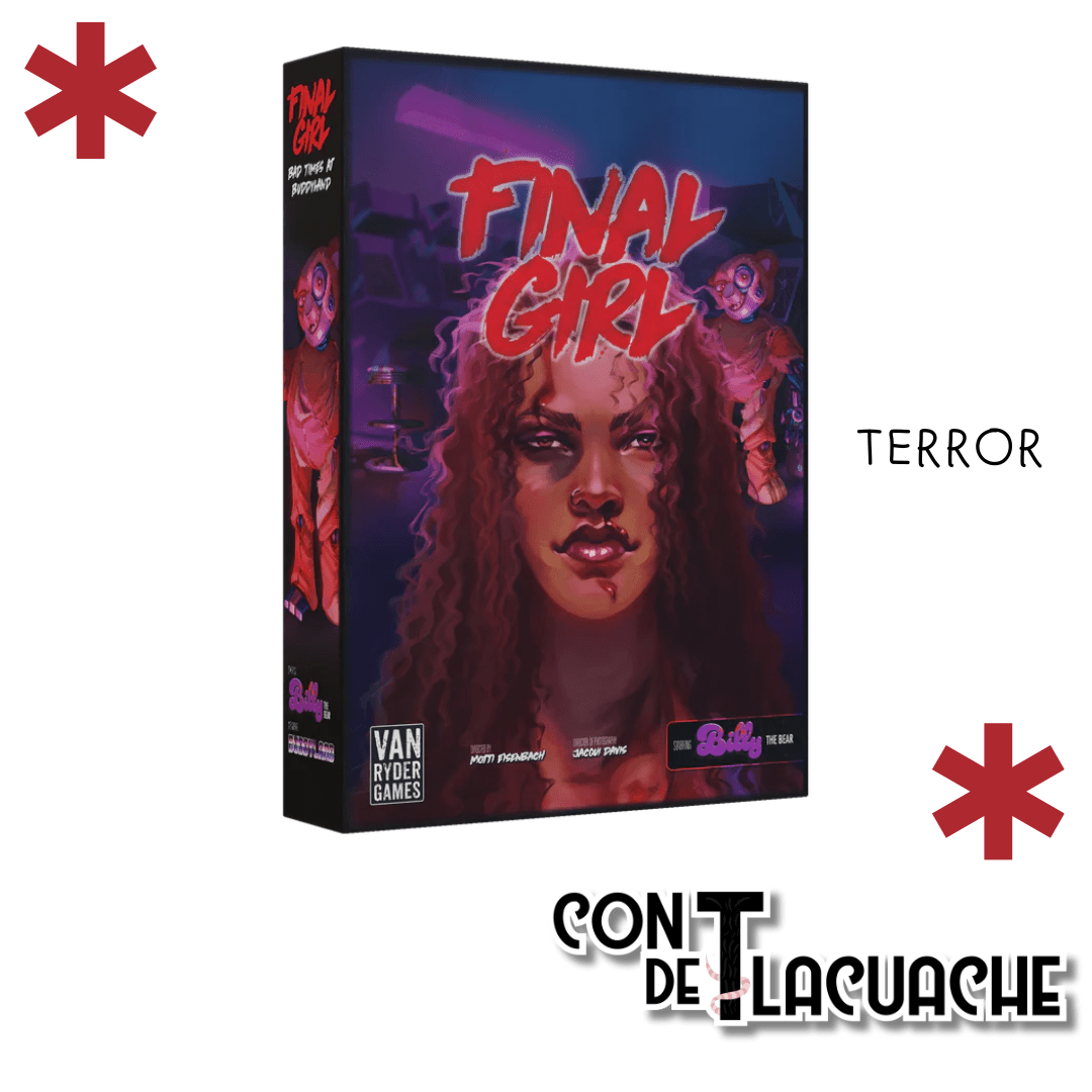 Final Girl Bad Times at Buddyland | Van Ryder Games - Con T de Tlacuache - Con T de Tlacuache