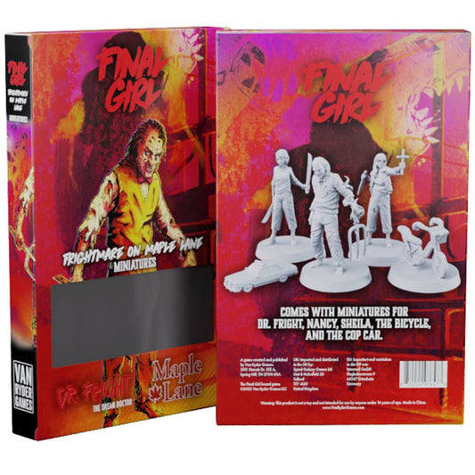 Final Girl Frightmare on Maple Lane Minis - Con T de Tlacuache - Con T de Tlacuache