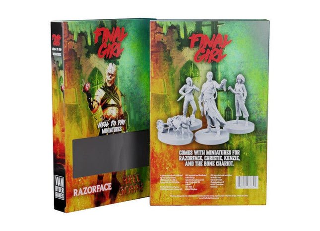 Final Girl Hell to Pay Minis - Con T de Tlacuache - Con T de Tlacuache