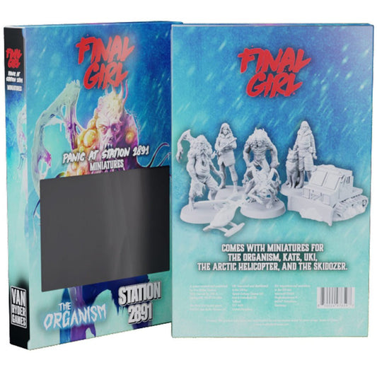 Final Girl Panic at Station 2891 Minis - Con T de Tlacuache - Con T de Tlacuache
