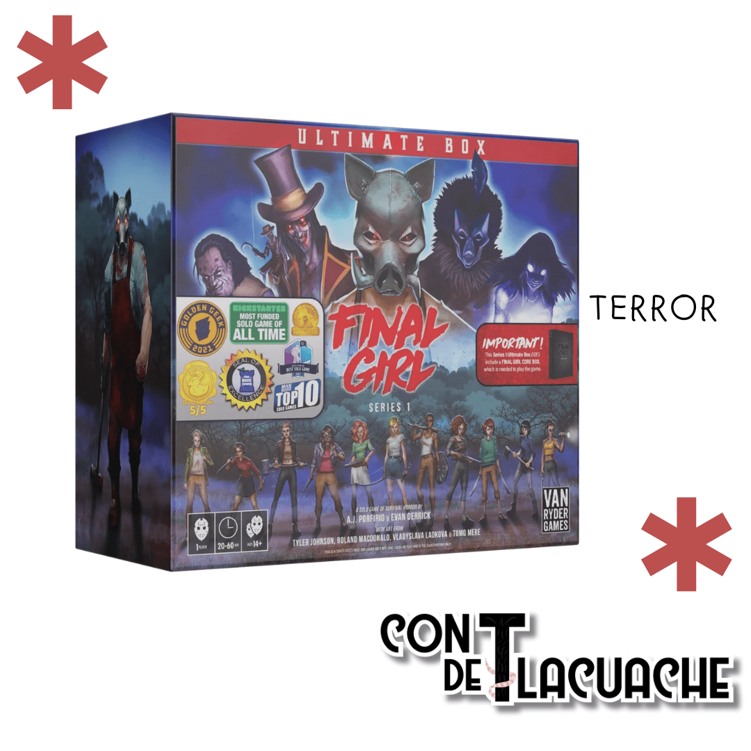 Final Girl Season 1 Ultimate Box | Van Ryder Games - Con T de Tlacuache - Van Ryder Games