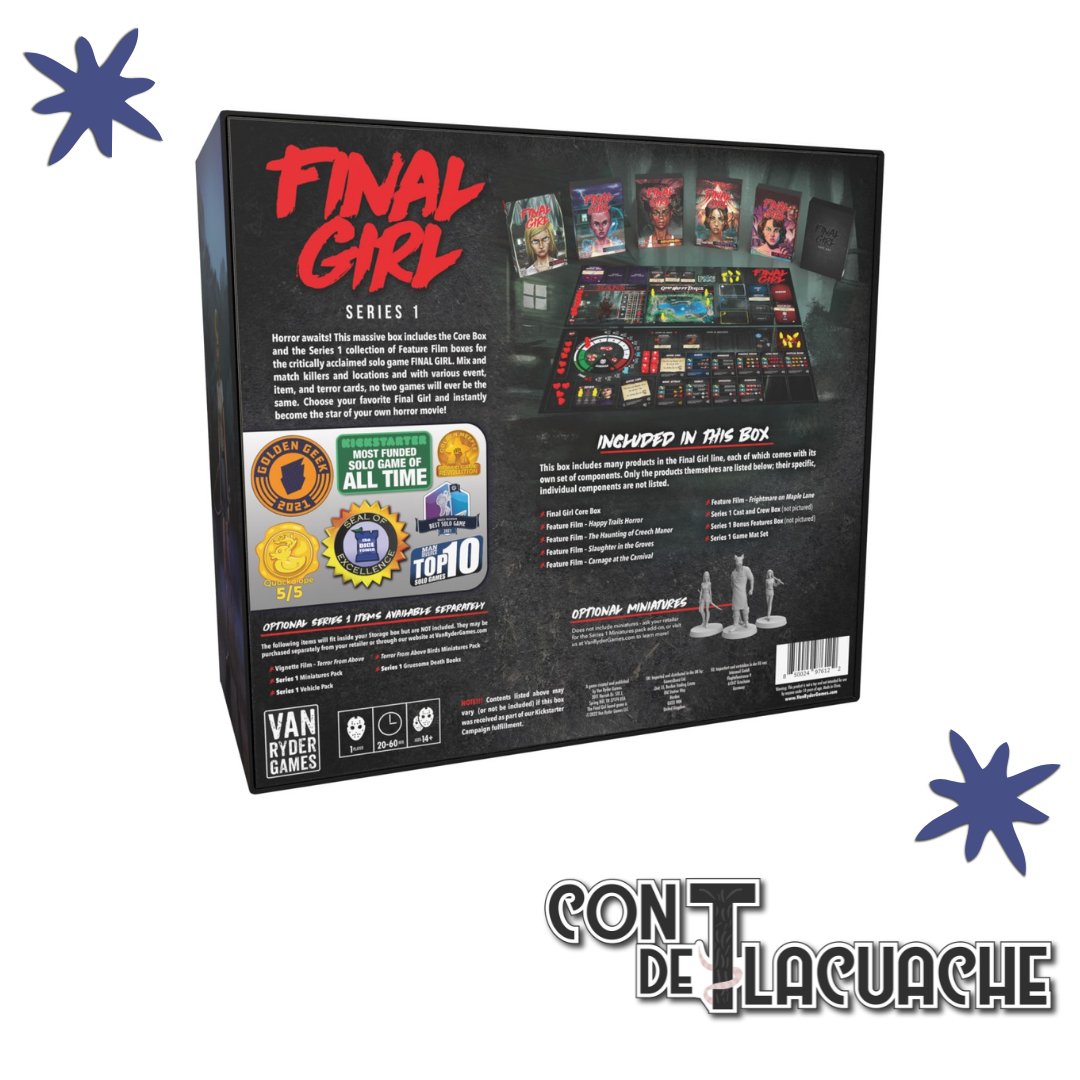 Final Girl Series 1 Storage Box | Van Ryder Games - Con T de Tlacuache - Con T de Tlacuache