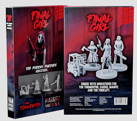 Final Girl The Marrek Murders Minis - Con T de Tlacuache - Con T de Tlacuache