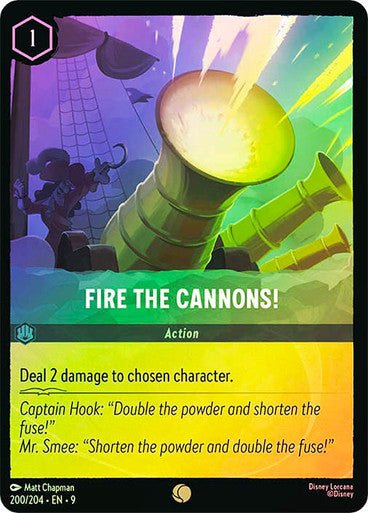 Fire the Cannons! (Cold Foil) - Con T de Tlacuache - Ravensburger