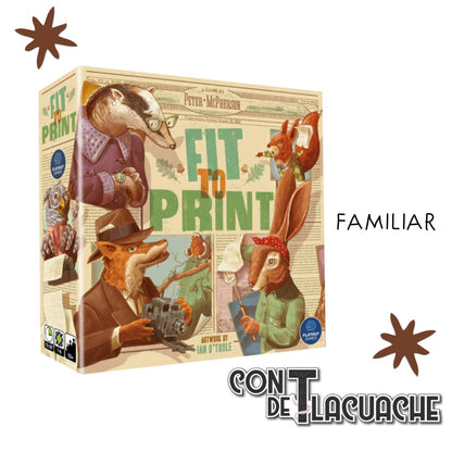 Fit to print | Flatout Games - Con T de Tlacuache - Flatout Games