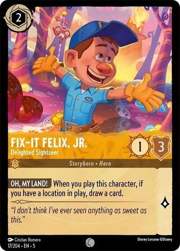 Fix - It Felix, Jr. - Delighted Sightseer (Non - foil ) - Con T de Tlacuache - Ravensburger