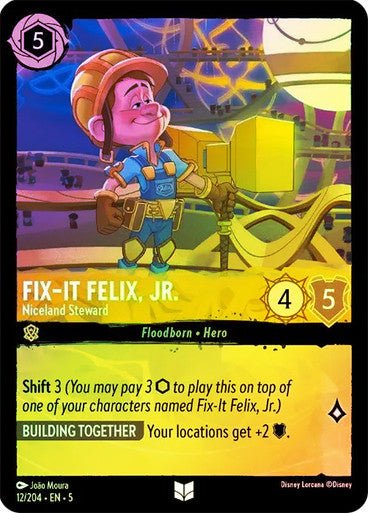 Fix - It Felix, Jr. - Niceland Steward (Cold Foil ) - Con T de Tlacuache - Ravensburger