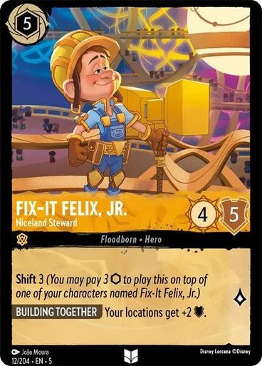 Fix - It Felix, Jr. - Niceland Steward (Non - foil ) - Con T de Tlacuache - Ravensburger