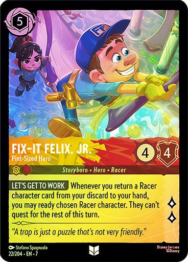 Fix - It Felix, Jr. - Pint - Sized Hero (Cold Foil) - Con T de Tlacuache - Ravensburger