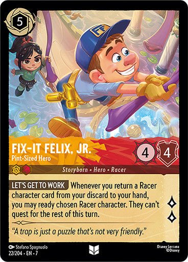 Fix - It Felix, Jr. - Pint - Sized Hero (Non - foil) - Con T de Tlacuache - Ravensburger