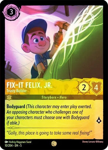 Fix - It Felix, Jr. - Trusty Builder (Cold Foil ) - Con T de Tlacuache - Ravensburger