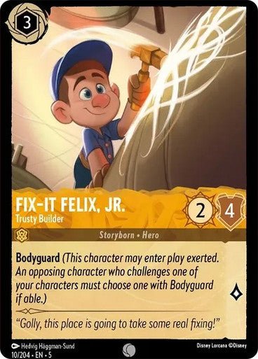 Fix - It Felix, Jr. - Trusty Builder (Non - foil ) - Con T de Tlacuache - Ravensburger