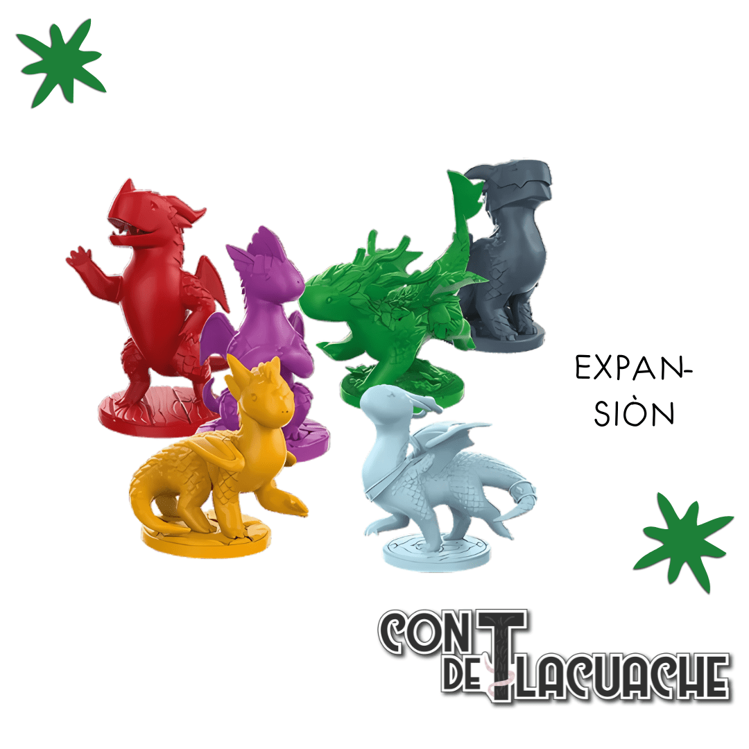 Flamecraft Dragon Miniatures | Lucky Duck Games - Con T de Tlacuache - Con T de Tlacuache