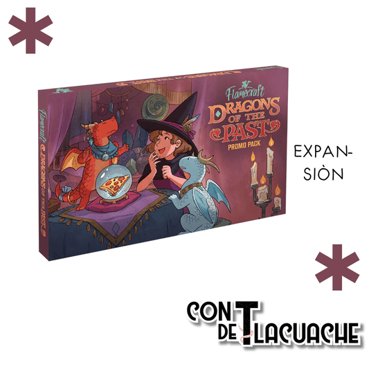 Flamecraft: Dragons of the Past - Expansión | Cardboard Alchemy - Con T de Tlacuache - Cardboard Alchemy