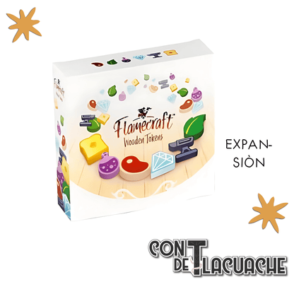 Flamecraft: Wooden Resources | Lucky Duck Games - Con T de Tlacuache - Con T de Tlacuache