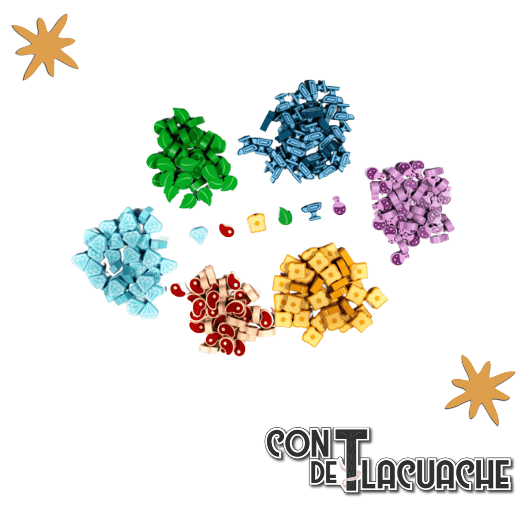 Flamecraft: Wooden Resources | Lucky Duck Games - Con T de Tlacuache - Con T de Tlacuache