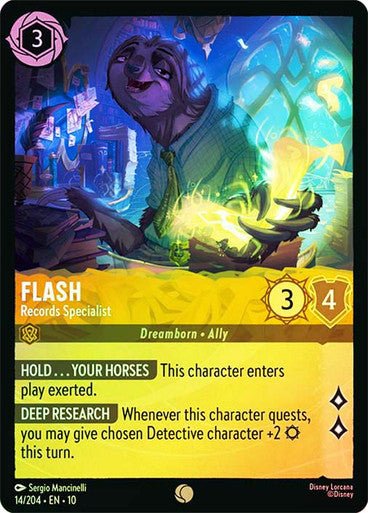 Flash (Cold Foil) - Con T de Tlacuache - Ravensburger