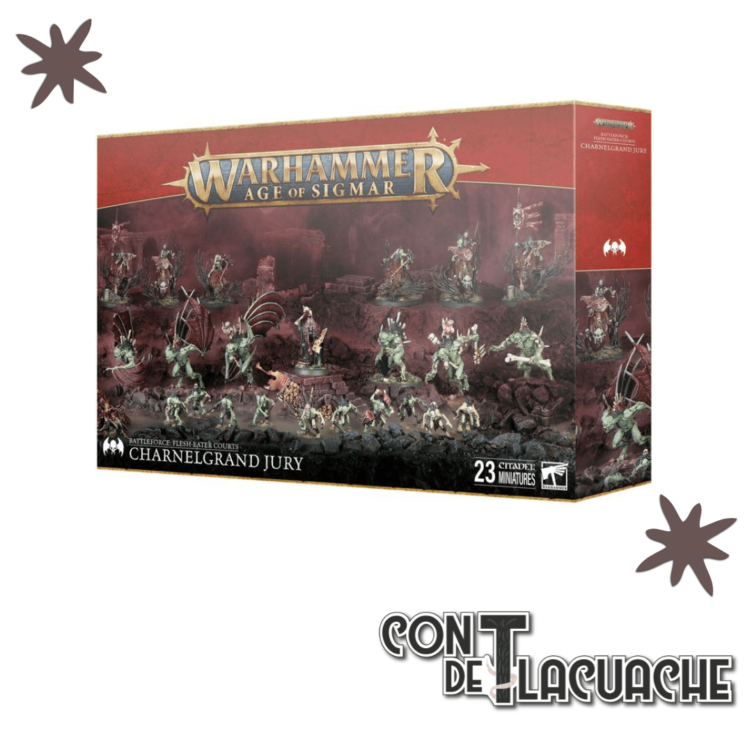 Flesh - Eater Courts Charnelgrand Jury | Games Workshop - Con T de Tlacuache - Games Workshop