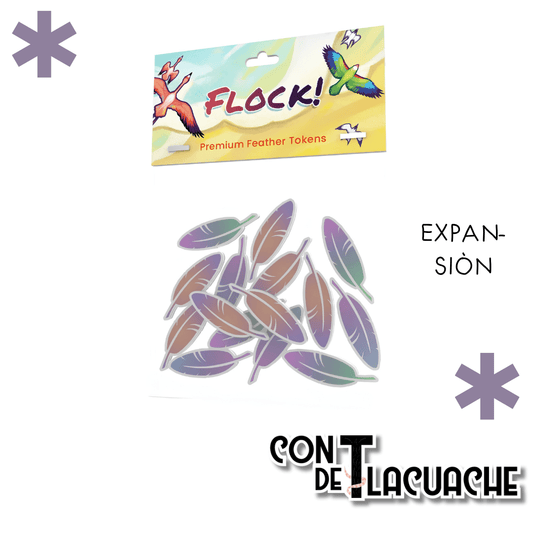 Flock! Premium Feather Tokens - Con T de Tlacuache - All Play