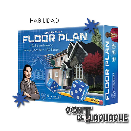 Floor Plan | Deep Water Games - Con T de Tlacuache - Deep Water Games