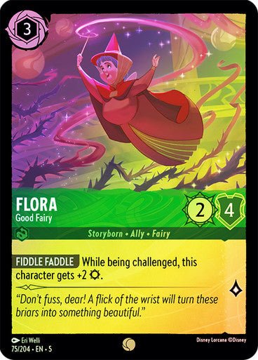 Flora - Good Fairy (Cold Foil ) - Con T de Tlacuache - Ravensburger