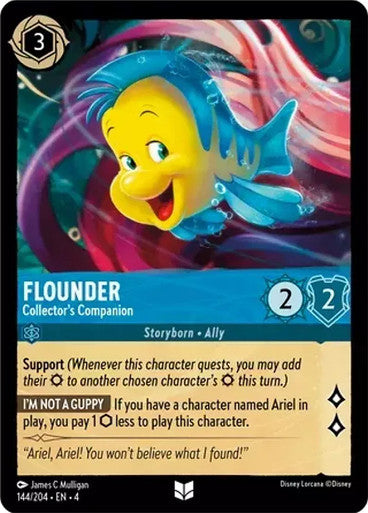 Flounder - Collector's Companion ( Non-foil ) | Ravesburger