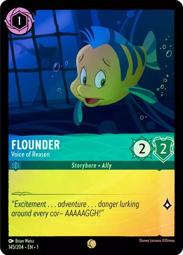 Flounder - Voice of Reason ( Cold Foil ) - Con T de Tlacuache - Ravensburger