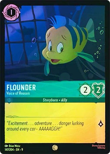 Flounder - Voice of Reason (Cold Foil) - Con T de Tlacuache - Ravensburger