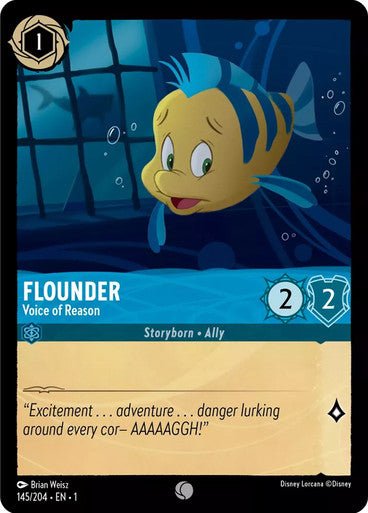 Flounder - Voice of Reason ( Non - foil ) - Con T de Tlacuache - Ravensburger