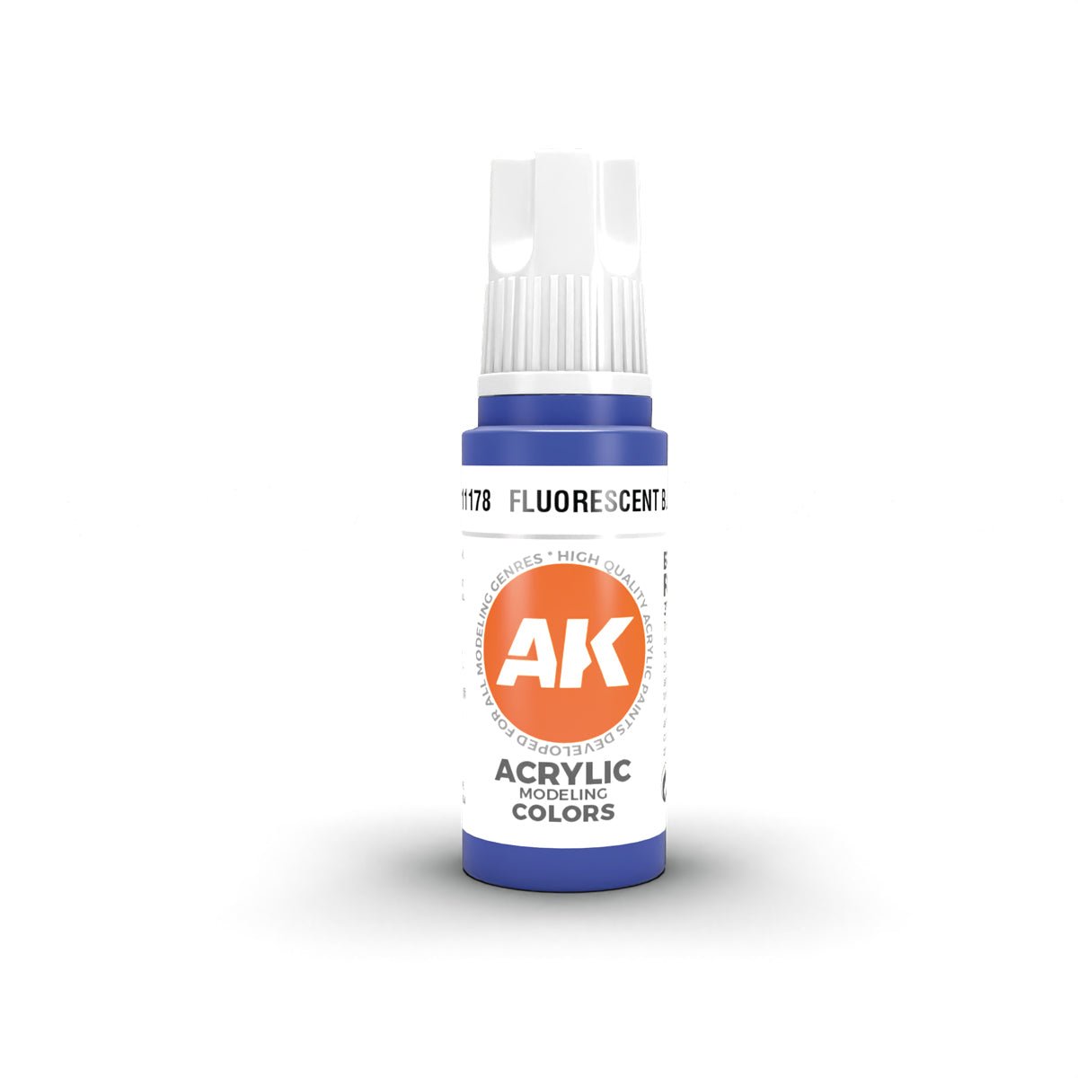 Fluorescent Blue 17ml | Ak Interactive - Con T de Tlacuache - AK Interactive