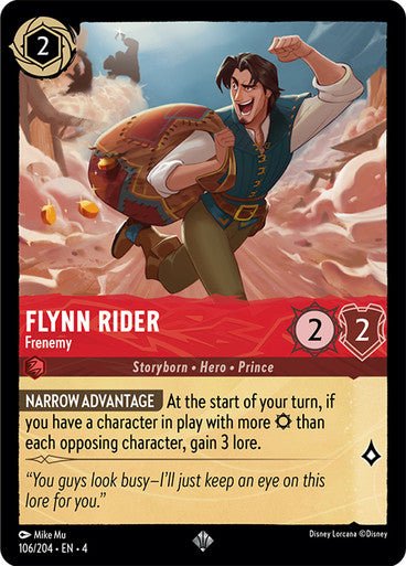 Flynn Rider - Frenemy ( Non - foil ) | Ravesburger - Con T de Tlacuache - Ravensburger