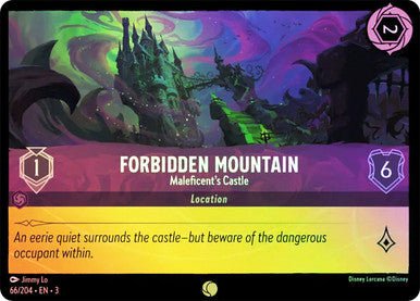 Forbidden Mountain - Maleficent's Castle (Cold Foil) - Con T de Tlacuache - Ravensburger