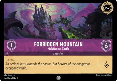 Forbidden Mountain - Maleficent's Castle (Non - foil) - Con T de Tlacuache - Ravensburger