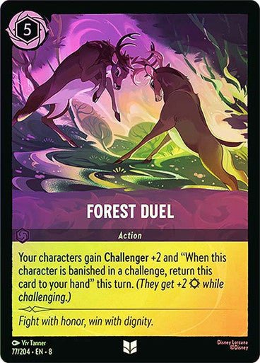 Forest Duel (Cold Foil) - Con T de Tlacuache - Ravensburger