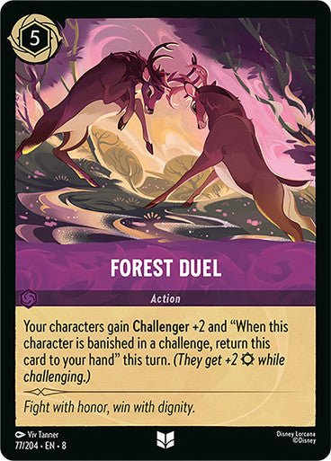 Forest Duel (Non - foil) - Con T de Tlacuache - Ravensburger