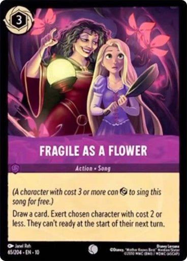 Fragile as a Flower (Non - foil) - Con T de Tlacuache - Ravensburger