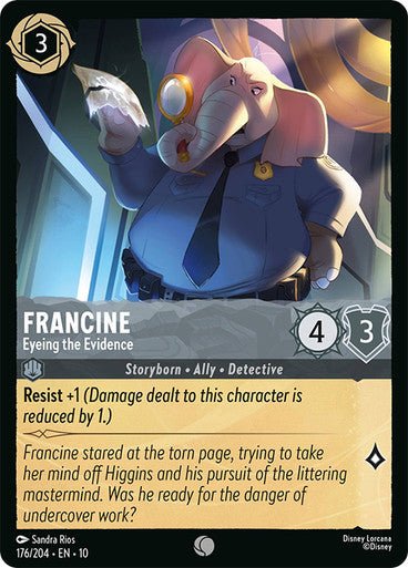 Francine (Non - foil) - Con T de Tlacuache - Ravensburger