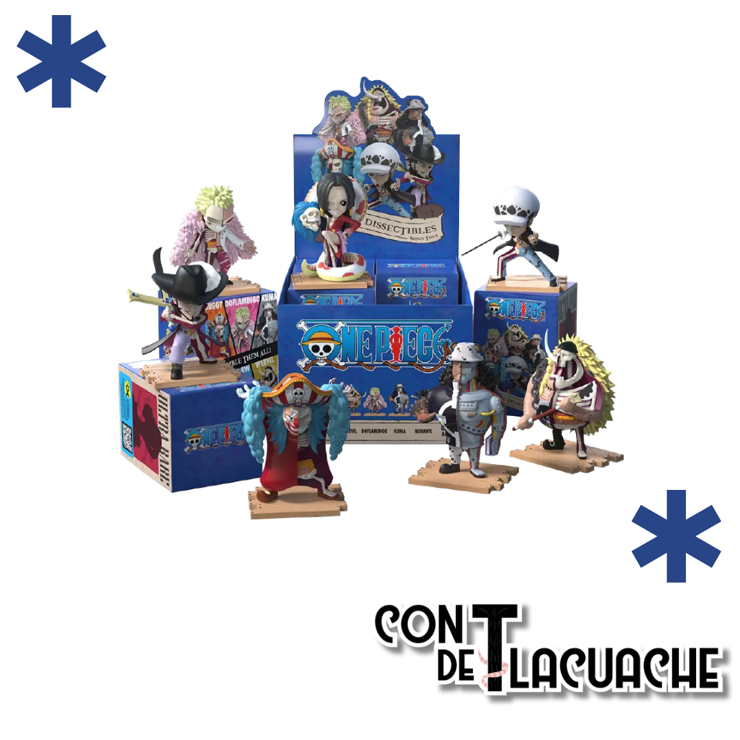 Freeny's Hidden Dissectibles: One Piece Warlords - Blind Box (1 pz) | Mighty Jaxx - Con T de Tlacuache - Mighty Jaxx