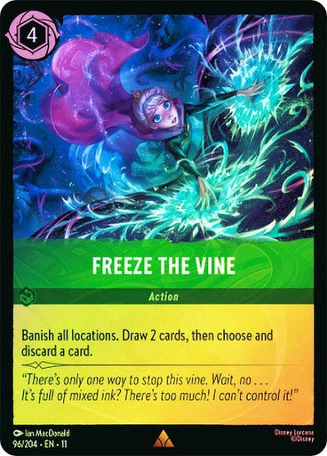Freeze the Vine (Cold Foil) | Ravensburger - Con T de Tlacuache - Ravensburger