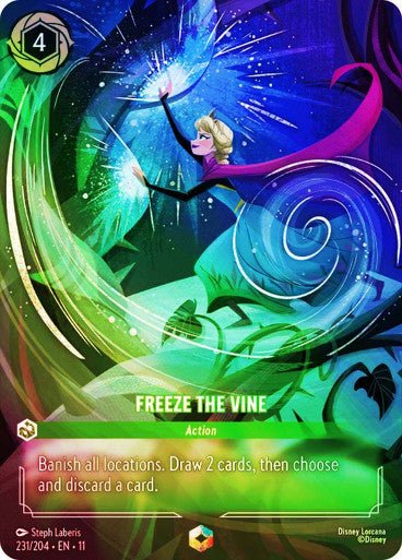 Freeze the Vine (Inkwash Foil) | Ravensburger - Con T de Tlacuache - Ravensburger