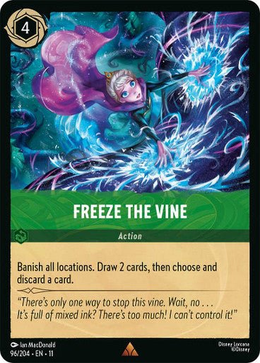 Freeze the Vine (Non - foil) | Ravensburger - Con T de Tlacuache - Ravensburger