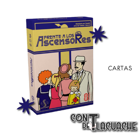 Frente a los Ascensores | Cacahuate Games - Con T de Tlacuache - Cacahuate Games